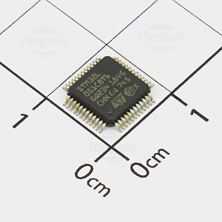 STM32L051C8T6, 32bit ARM Cortex M0+ Microcontroller, 32MHz, 64kB Flash, 48-Pin LQFP